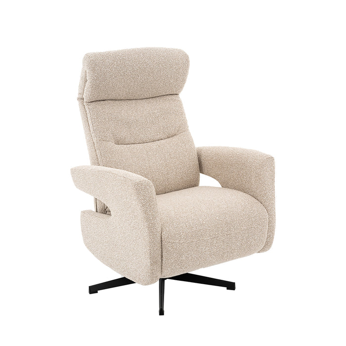 Fauteuil Tampere Naturel Boucle 2-Motorig 72x88x115 cm-Fauteuils-LABEL51