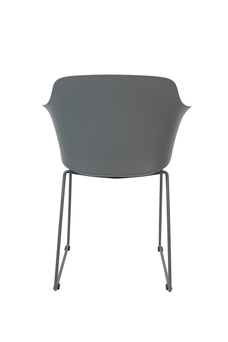 Fauteuil Tango Polypropyleen Grijs 54x58 cm-Fauteuils-Creating Home