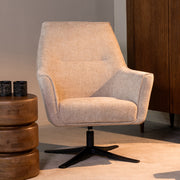 Fauteuil Tod Clay Chenille 76 cm 76x75x90 cm-Fauteuils-LABEL51