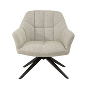 Fauteuil Tom Zand Draaibaar 74 cm 74x76x79 cm-Fauteuils-Livingfurn