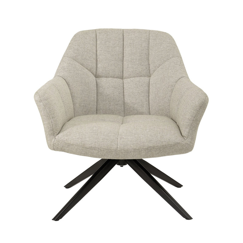 Fauteuil Tom Zand Draaibaar 74 cm 74x76x79 cm-Fauteuils-Livingfurn