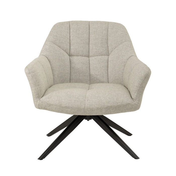 Fauteuil Tom Zand Draaibaar 74 cm 74x76x79 cm-Fauteuils-Livingfurn