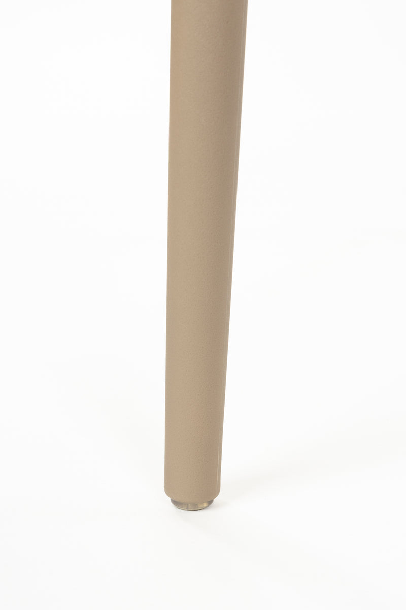Tuinstoel Amae Polypropyleen Beige 57x53 cm-Eetkamerstoelen-Creating Home