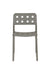Fauteuil Tuinstoel Serra Polypropyleen Grijs 53x45.5 cm-Fauteuils-Creating Home