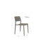 Fauteuil Tuinstoel Serra Polypropyleen Grijs 53x45.5 cm-Fauteuils-Creating Home