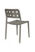 Fauteuil Tuinstoel Serra Polypropyleen Grijs 53x45.5 cm-Fauteuils-Creating Home