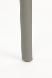 Tuinstoel Serra Polypropyleen Grijs 53x45.5 cm-Eetkamerstoelen-Creating Home