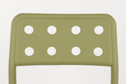 Tuinstoel Serra Polypropyleen Groen 53x45.5 cm-Eetkamerstoelen-Creating Home