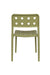 Fauteuil Tuinstoel Serra Polypropyleen Groen 53x45.5 cm-Fauteuils-Creating Home
