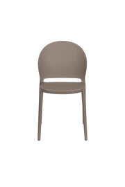 Tuinstoel Sjoerd Polypropyleen Grijs 52x45 cm-Eetkamerstoelen-Creating Home