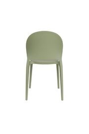 Tuinstoel Sjoerd Polypropyleen Groen 52x45 cm-Eetkamerstoelen-Creating Home