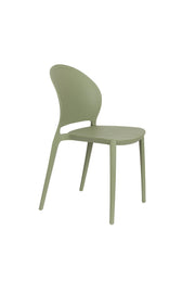 Tuinstoel Sjoerd Polypropyleen Groen 52x45 cm-Eetkamerstoelen-Creating Home