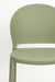 Fauteuil Tuinstoel Sjoerd Polypropyleen Groen 52x45 cm-Fauteuils-Creating Home