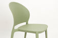 Fauteuil Tuinstoel Sjoerd Polypropyleen Groen 52x45 cm-Fauteuils-Creating Home