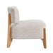Fauteuil Vale Polyester Wit-Fauteuils-PTMD