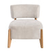 Fauteuil Vale Polyester Wit-Fauteuils-PTMD