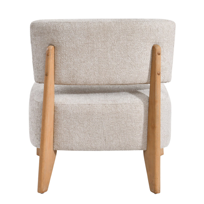 Fauteuil Vale Polyester Wit-Fauteuils-PTMD