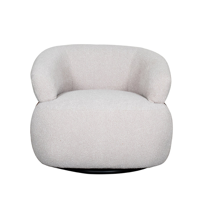 Fauteuil Valenza Naturel Boucle #3 84x81x75 cm-Fauteuils-LABEL51