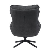 Fauteuil Vera Donker Grijs 115x83x59 cm-Fauteuils-Starfurn