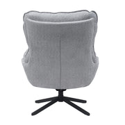 Fauteuil Vera Licht Grijs 115x83x59 cm-Fauteuils-Starfurn