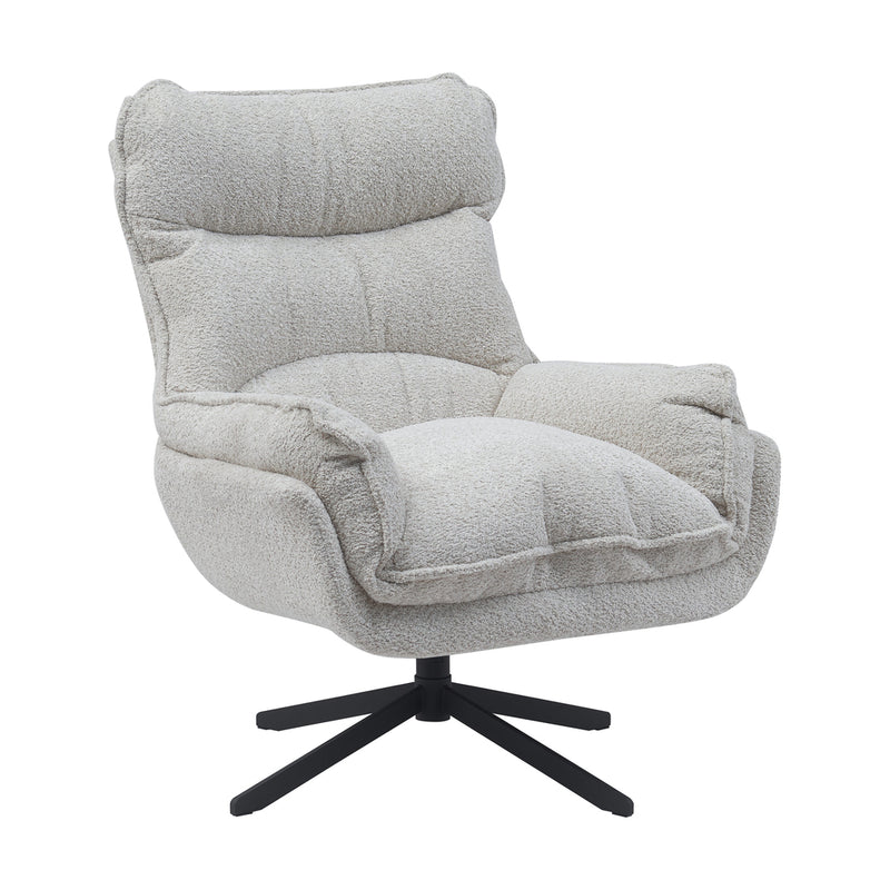 Fauteuil Vera Wit Metaal 115 cm 115x83x59 cm-Fauteuils-Starfurn