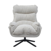Fauteuil Vera Wit Metaal 115 cm 115x83x59 cm-Fauteuils-Starfurn