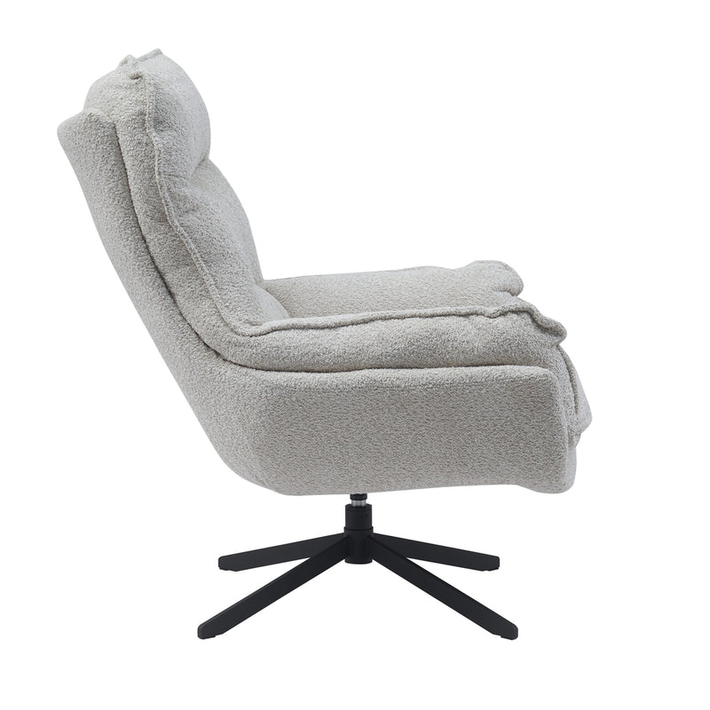 Fauteuil Vera Wit Metaal 115 cm 115x83x59 cm-Fauteuils-Starfurn