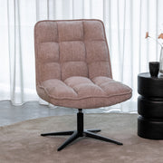 Fauteuil Vince Clay Chenille 63 cm 63x74x91 cm-Fauteuils-LABEL51