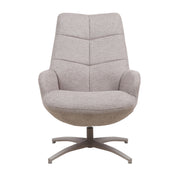Fauteuil Winston Taupe Geweven - 73x82x106 cm-Fauteuils-LABEL51