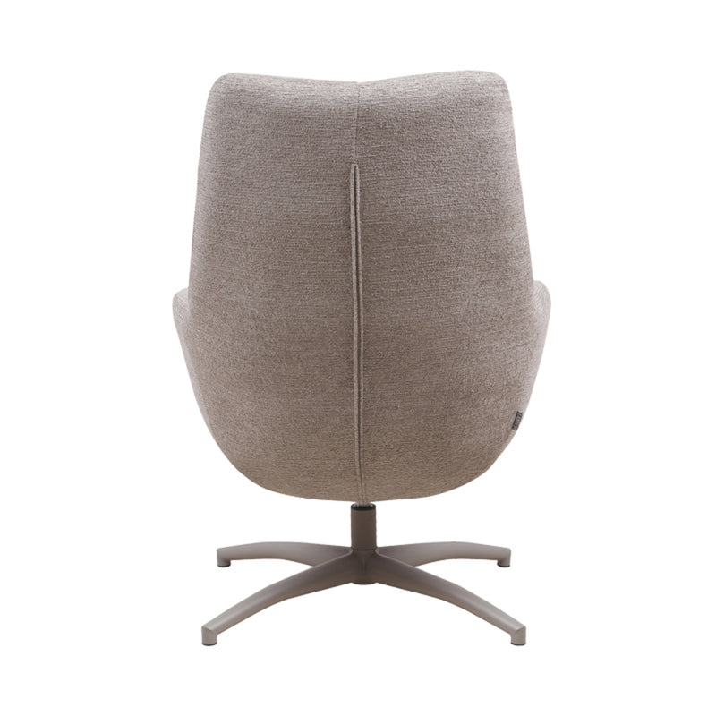 Fauteuil Winston Taupe Geweven - 73x82x106 cm-Fauteuils-LABEL51