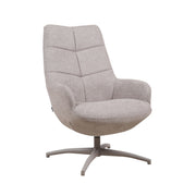 Fauteuil Winston Taupe Geweven - 73x82x106 cm-Fauteuils-LABEL51