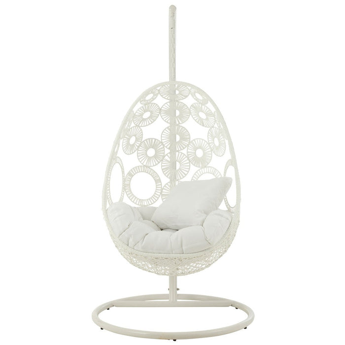 Fauteuil Wit Cloth 103 cm 103x113x197 cm-Kussens-J-Line