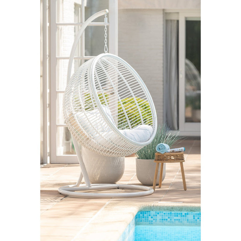 Fauteuil Wit Cloth Rond 110 cm 110x119x193 cm-Fauteuils-J-Line