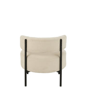 Fauteuil Wit Multiplex 62 cm 62.5x62.5x67.5 cm-Fauteuils-J-Line