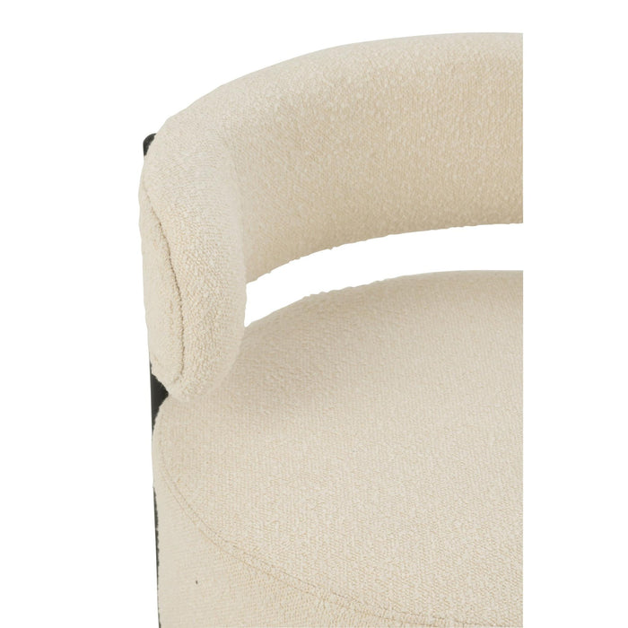 Fauteuil Wit Multiplex 62 cm-Fauteuils-J-Line