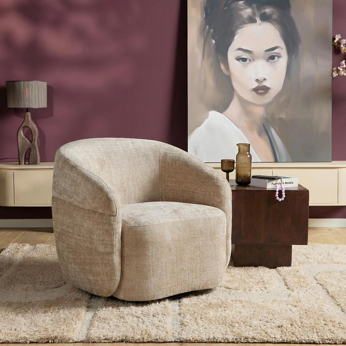 Fauteuil Yara Beige 85x83x80 cm-Fauteuils-Starfurn