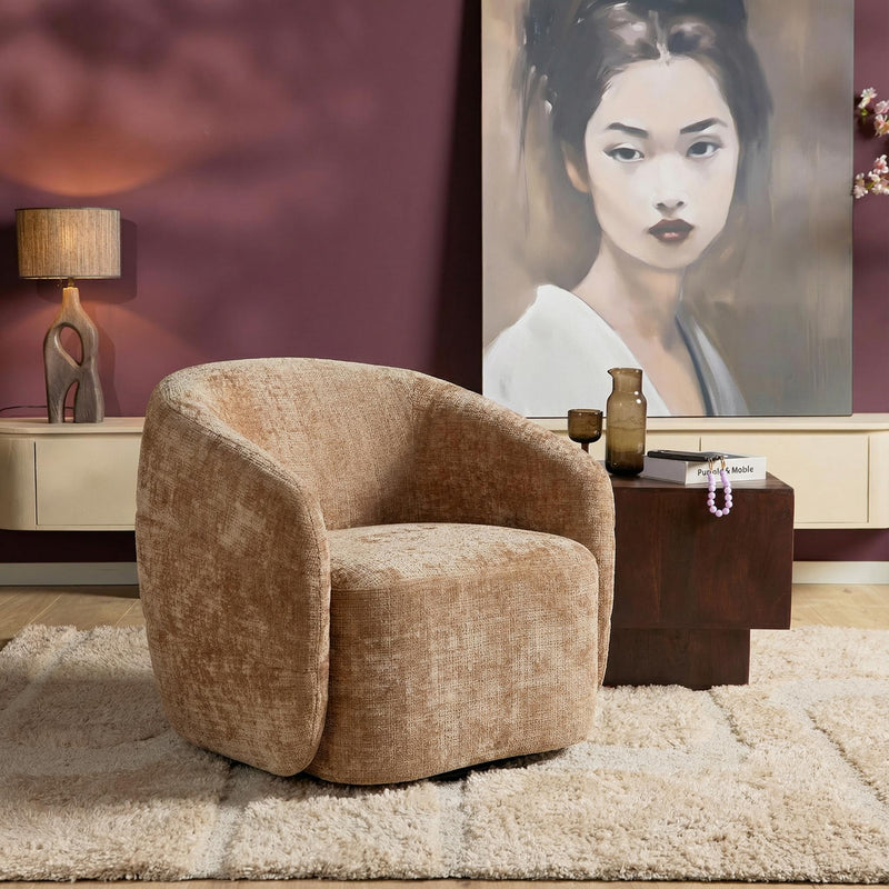 Fauteuil Yara Cinnamon 85x83x80 cm-Fauteuils-Starfurn