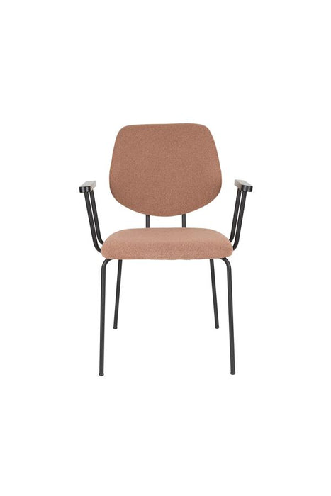 Fauteuil Zelo Polyester Roze 59x60 cm-Fauteuils-Creating Home