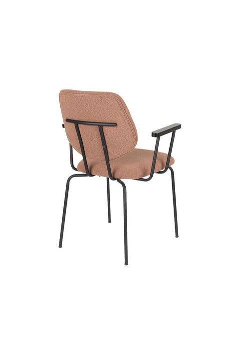 Fauteuil Zelo Polyester Roze 59x60 cm-Fauteuils-Creating Home