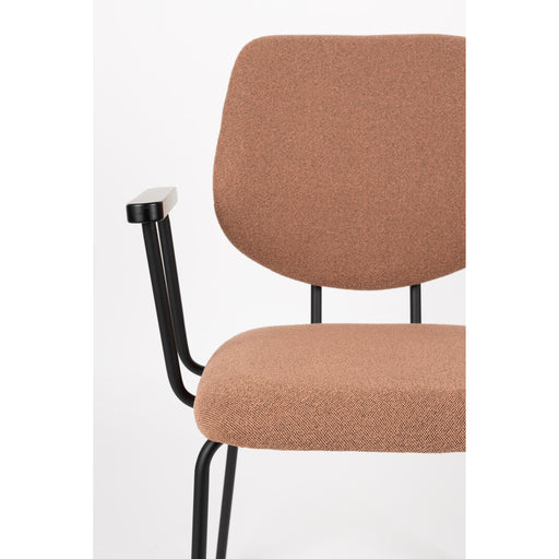 Fauteuil Zelo Roze-Eetkamerstoelen-Creating Home