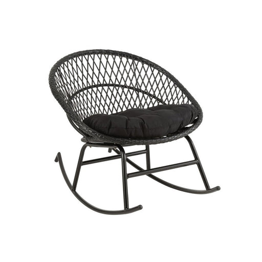 Fauteuil Zwart Cloth 82 cm 82x118x78 cm-Kussens-J-Line