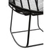Fauteuil Zwart Kunststof 65 cm 65x56x67 cm-Fauteuils-J-Line