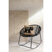 Fauteuil Zwart Kunststof 65 cm 65x56x67 cm-Fauteuils-J-Line
