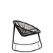 Fauteuil Zwart Kunststof 65 cm-Fauteuils-J-Line