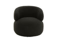 Fauteuil Zwart Schuim Rond 85 cm-Fauteuils-J-Line