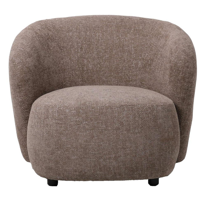 Fauteuils Aphrodite Taupe Fauteuil Legacy 3 Mink Stof-Fauteuils-PTMD