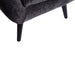 Fauteuils Donny Anthracite Fauteuil Zwart Wooden Legs-Fauteuils-PTMD