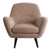 Fauteuils Donny Crème Fauteuil Zwart Houten-Fauteuils-PTMD