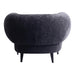 Fauteuils Elefan Anthracite Fauteuil Rond Armrest-Fauteuils-PTMD