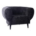 Fauteuils Elefan Anthracite Fauteuil Rond Armrest-Fauteuils-PTMD